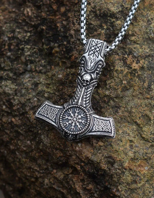 Load image into Gallery viewer, Viking Pendant Necklace
