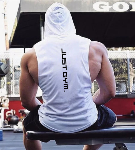 Gym Hoodies Tank Top
